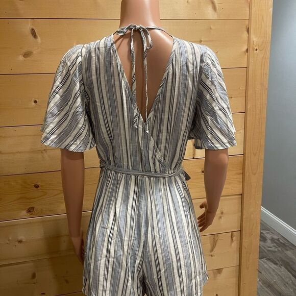 Altar’d State Striped Romper - Picture 4 of 5